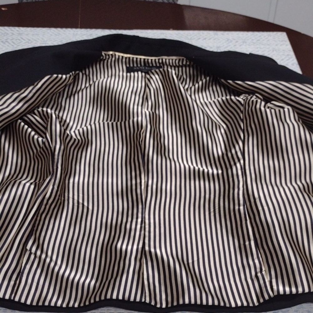 Anne Klein Black Women's Suit Jacket - Picture 11 of 16